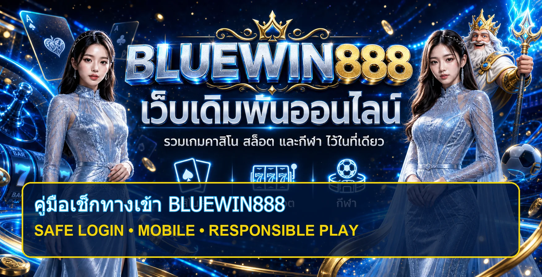 BLUEWIN888 ทางเข้าและล็อกอินปลอดภัยบนมือถือ